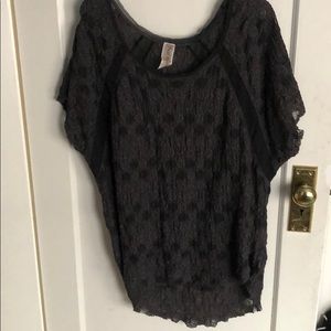 Free People Lacy tunic top